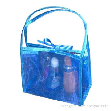 PVC Cosmetic Handle Bag